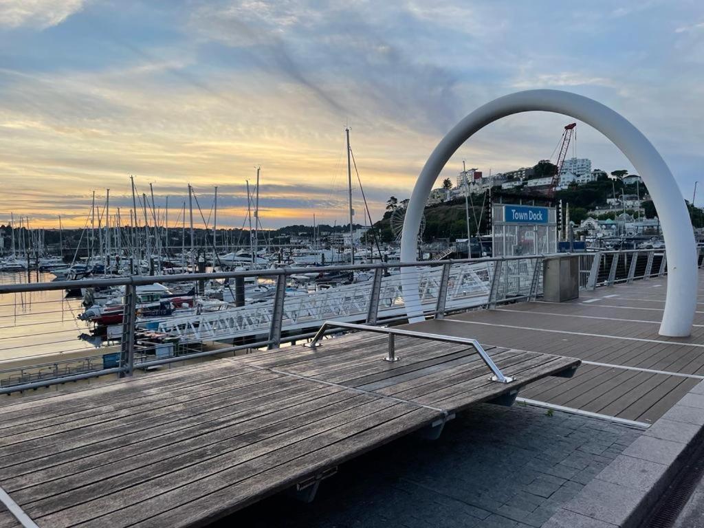 Harbour Side, Garden Apartment Torquay Kültér fotó